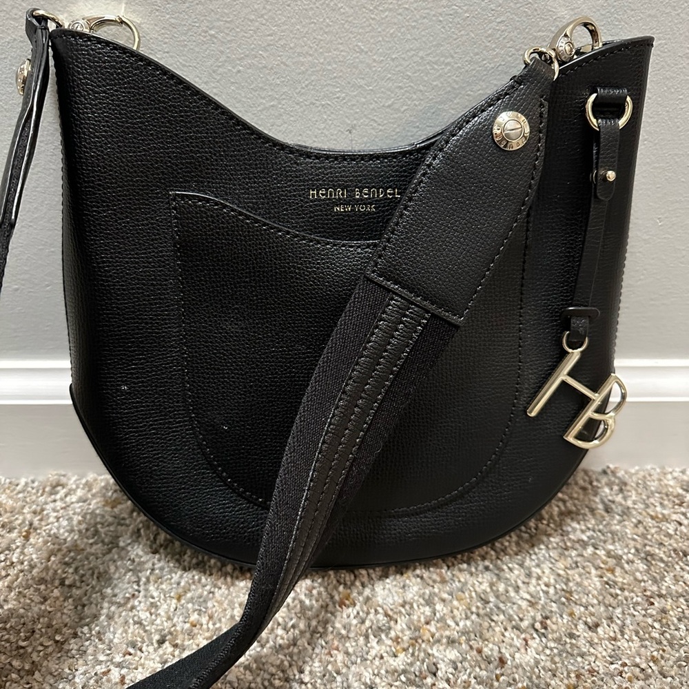 Henri Bendel Black Crossbody Bag